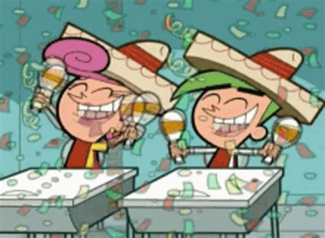Fairly Odd Parents Celebration GIF .